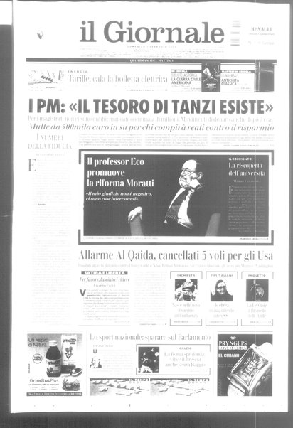 Il giornale : quotidiano del mattino